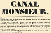 [Canal Monsieur 1828]